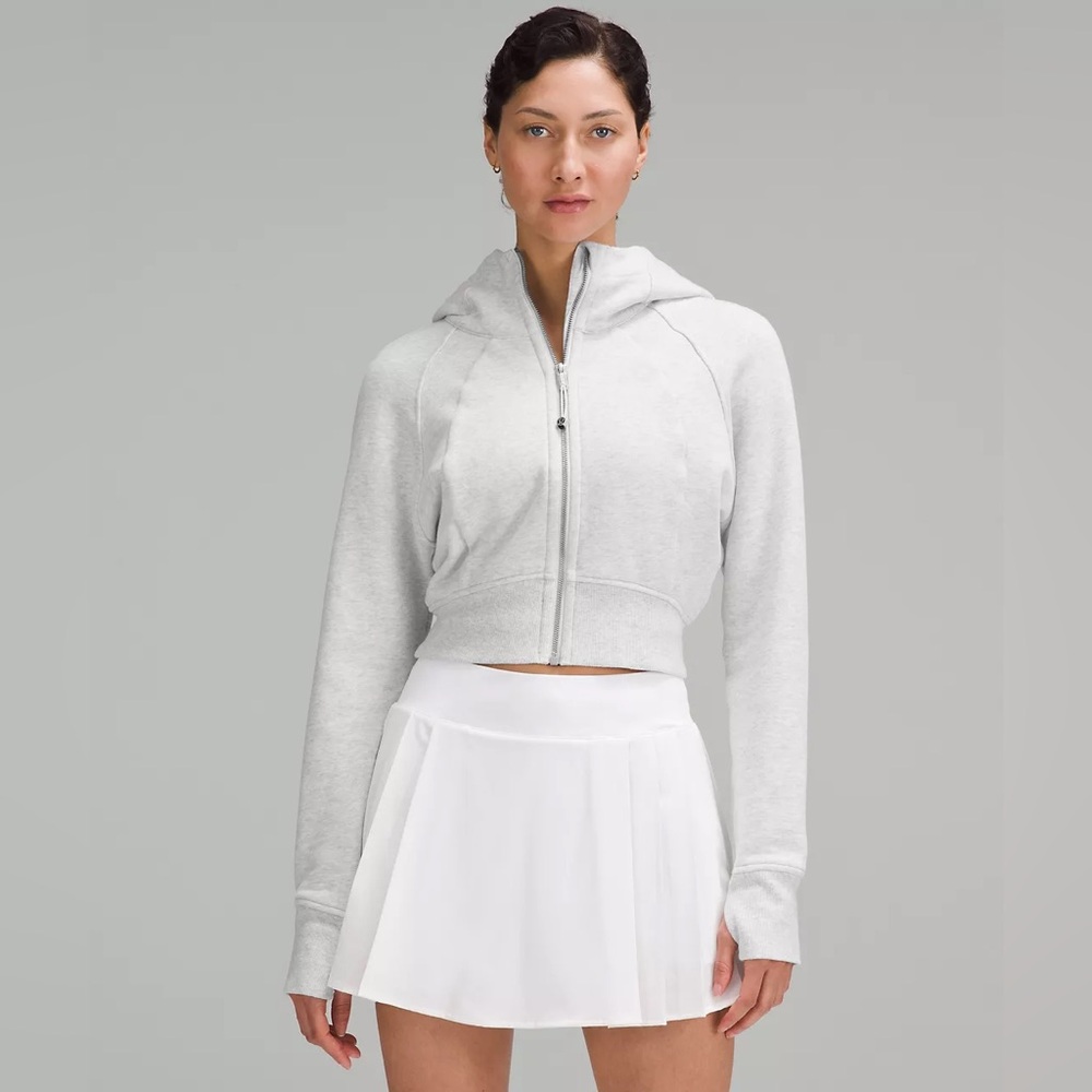 Lululemon Scuba Full-Zip Cropped Hoodie
